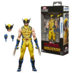 WOLVERINE DEADPOOL & WOLVERINE MARVEL LEGENDS SERIES. figura Marvel coleccionable tiene una escala de 15 cm