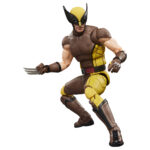WOLVERINE BROWN SUIT DEADPOOL & WOLVERINE MARVEL LEGENDS SERIES. figura Marvel coleccionable tiene una escala de 15 cm