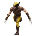 WOLVERINE BROWN SUIT DEADPOOL & WOLVERINE MARVEL LEGENDS SERIES. figura Marvel coleccionable tiene una escala de 15 cm