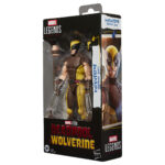WOLVERINE BROWN SUIT DEADPOOL & WOLVERINE MARVEL LEGENDS SERIES. figura Marvel coleccionable tiene una escala de 15 cm