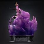 LADY BUG AND CAT NOIR figura oficial de resina en formato 1/10 mide aproximadamente 23 cm de alto por 19 cm de ancho y profundidad.