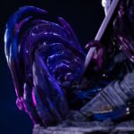 SILVER SURFER DELUXE MARVEL COMICS ESTATUA INFINITY GAUNTLET DIORAMA ART SCALE 1/10. una estatua de resina de unos 36 cm de altura