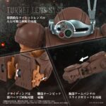 SCOPE DOG FIGURE BROWN COLOR AT COLLECTION 07 TOYRISE ARMORED TROOPER VOTOMS. Scope Dog mide unos 9 cm de altura y pertenece a la línea AT Collection 07 Toyrise de Takara Tomy.