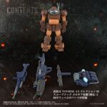 SCOPE DOG FIGURE BROWN COLOR AT COLLECTION 07 TOYRISE ARMORED TROOPER VOTOMS. Scope Dog mide unos 9 cm de altura y pertenece a la línea AT Collection 07 Toyrise de Takara Tomy.