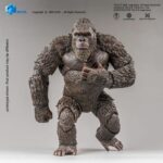 KONG 2.0 GODZILLA VS KONG EXQUISITE BASIC SERIES HIYA TOYS. Esta figura oficial de Kong 2.0 lo recrea en un formato de aproximadamente 16 cm