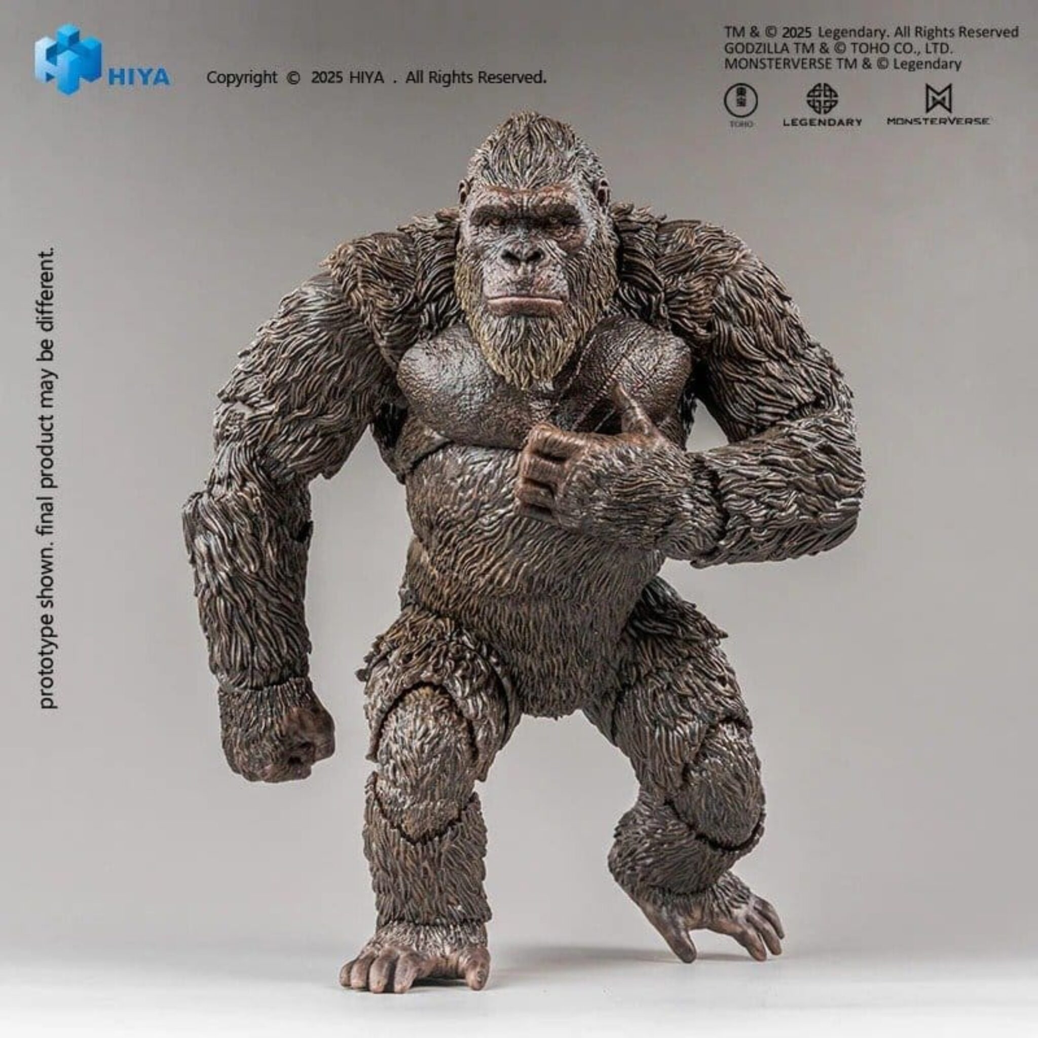 KONG 2.0 GODZILLA VS KONG EXQUISITE BASIC SERIES HIYA TOYS KONG 2.0 GODZILLA VS KONG EXQUISITE BASIC SERIES HIYA TOYS. Esta figura oficial de Kong 2.0 lo recrea en un formato de aproximadamente 16 cm