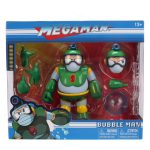 MEGA MAN FIGURAS BUBBLE MAN 11 CM. Figura articulada con accesorios, tamaño aprox. 11 cm.
