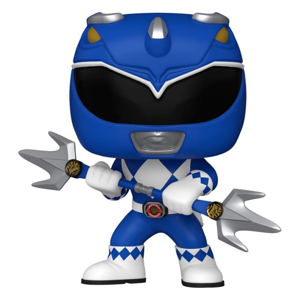 POWER RANGERS 30TH FIGURA POP! TV VINYL BLUE RANGER 9 CM.Figura de vinilo de la línea 'POP!', tamaño aprox. 9 cm.