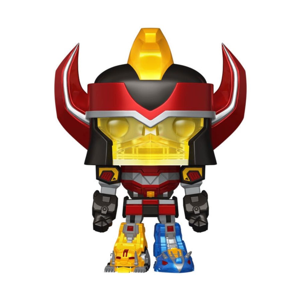MEGAZORD WITH RED RANGER MIGHTY MORPHIN POWER RANGERS BITTY POP. Figura de vinilo de la línea 'POP!', tamaño aprox. 9 cm.