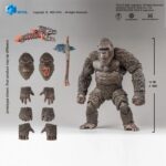 KONG 2.0 GODZILLA VS KONG EXQUISITE BASIC SERIES HIYA TOYS. Esta figura oficial de Kong 2.0 lo recrea en un formato de aproximadamente 16 cm