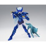 EPSILON ALIOTH FENRIR SAINT SEIYA SAINT CLOTH MYTH EX. Figura articulada de la línea "Saint Cloth Myth Ex" con accesorios, tamaño aprox. 17 cm.