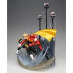 CYBORG 009 THE FINAL DUEL FIGUARTS ZERO. Estatuilla de PVC, aprox. 33 cm de altura, con base, en caja con ventana. Modelo muy detallado de la colección Bandai Figuarts Zero.