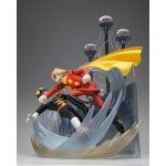 CYBORG 009 THE FINAL DUEL FIGUARTS ZERO. Estatuilla de PVC, aprox. 33 cm de altura, con base, en caja con ventana. Modelo muy detallado de la colección Bandai Figuarts Zero.