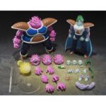 DODORIA ＆ ZARBON BARDOCK THE FATHER OF GOKU DRAGON BALL SH FIGUARTS. Este lanzamiento oficial los reúne al dúo Dodoria y Zarbon en la línea S.H. Figuarts, con una altura de unos 16 cm