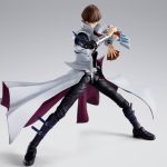 SETO KAIBA YU-GI-OH DUEL MONSTERS SH FIGUARTS. Figura articulada de la línea "S.H.Figuarts" con accesorios, tamaño aprox. 16 cm.